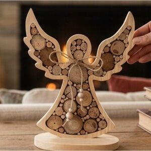 Handmade wooden Angel